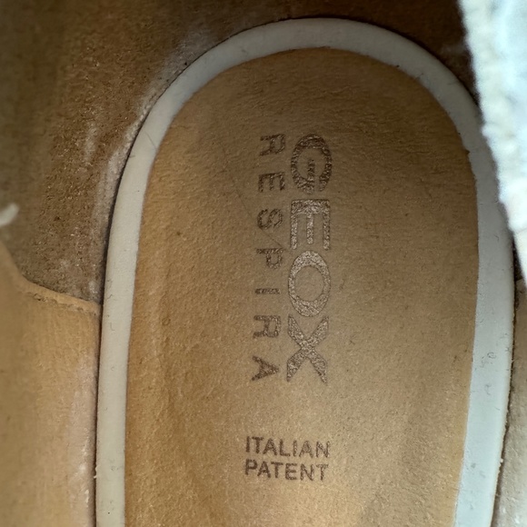 Geox Open Toe Italian Leather Snakeskin Pumps Size 40 EU - Picture 7 of 7